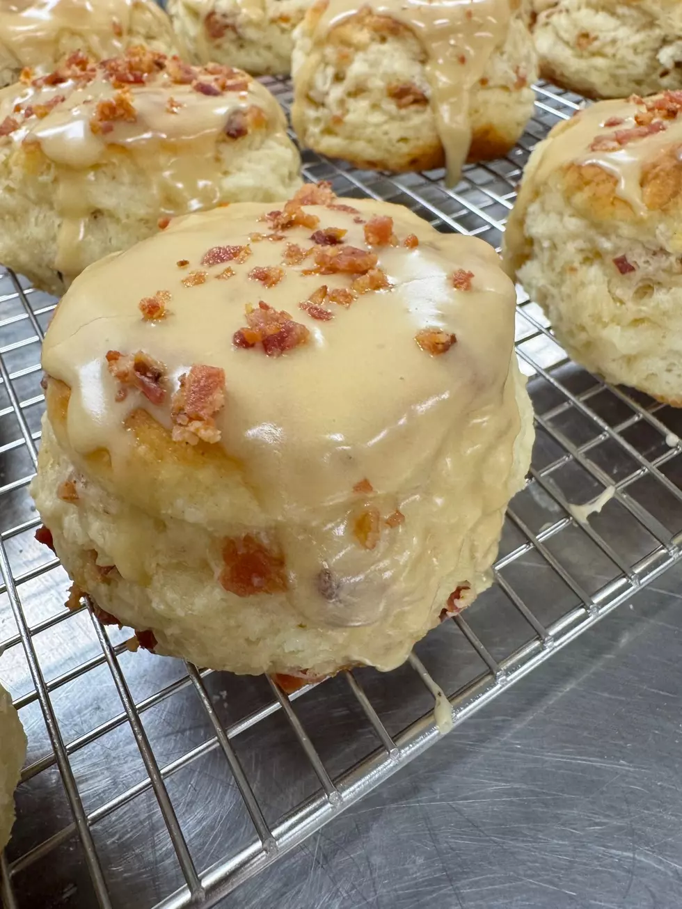 Maple Bacon Biscuit from Sand Dollar Baking Co via Facebook
