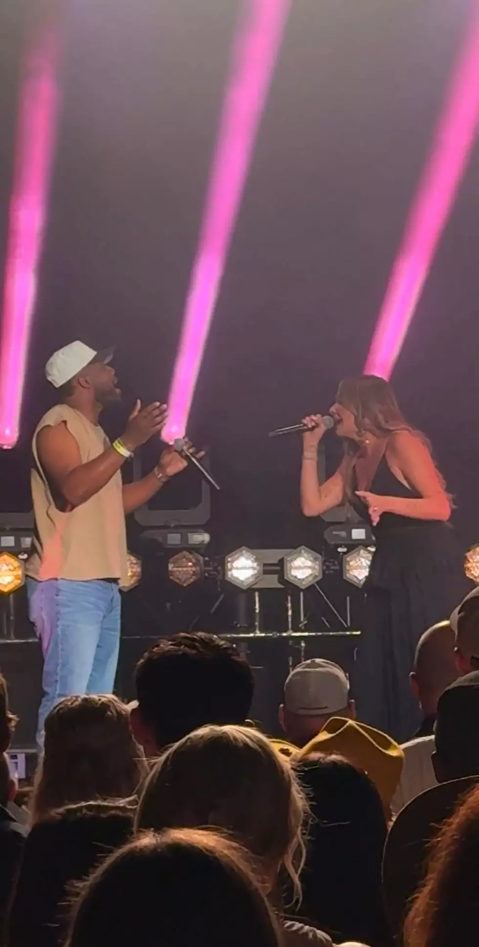 Chris Cherry with Carly Pearce at Hampton Beach Casino Ballroom