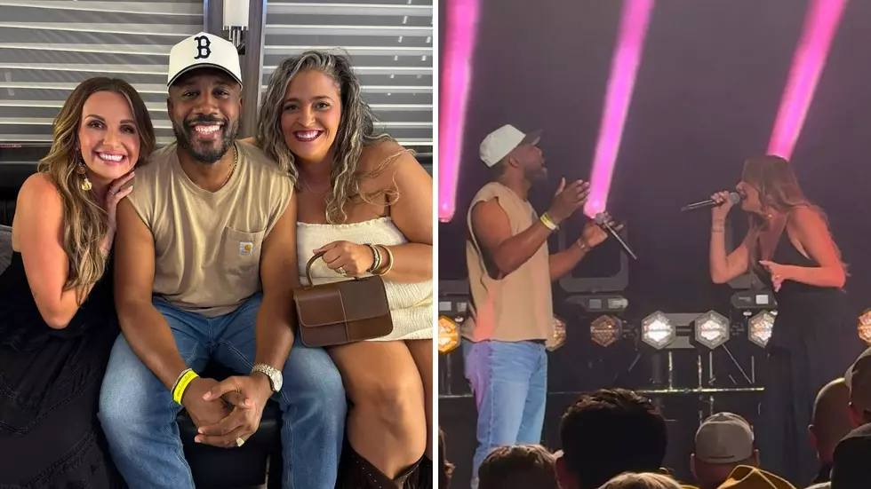 Carly Pearce Pulled A Massachusetts Dad Onstage After Seeing His Daughter’s Handmade Sign