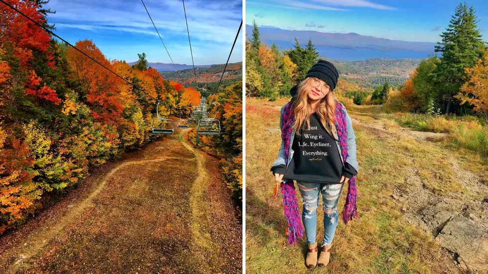 One of My Favorite Ways to See New Hampshire Fall Foliage Is From a Ski Lift