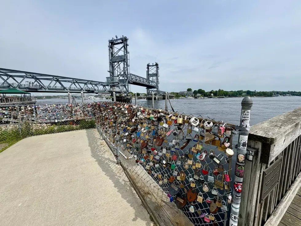 Portsmouth NH’s Love Lock Fence Tells Stories Of Commitment, One Padlock At A Time