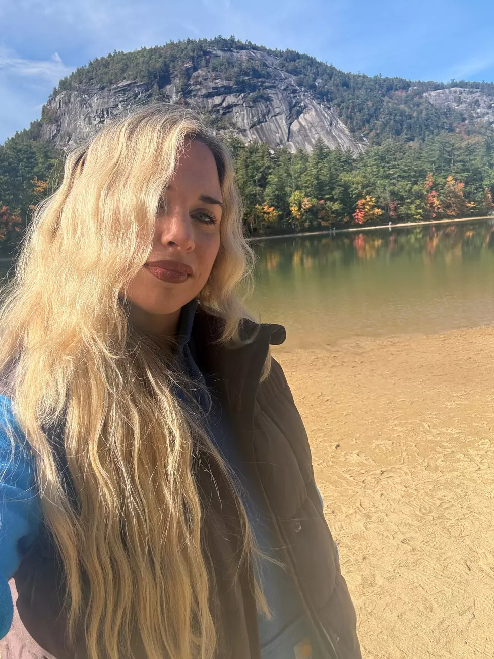 Katie Killourhy at Echo Lake in Bartlett, NH