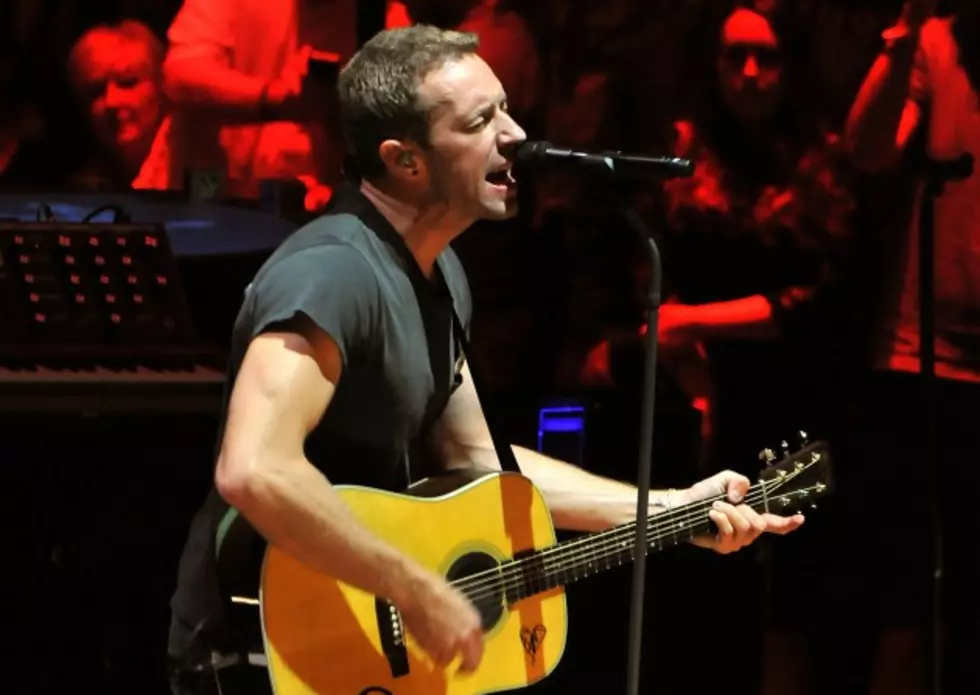Chris Martin Of Coldplay Performs Private Show In NYC {Video}