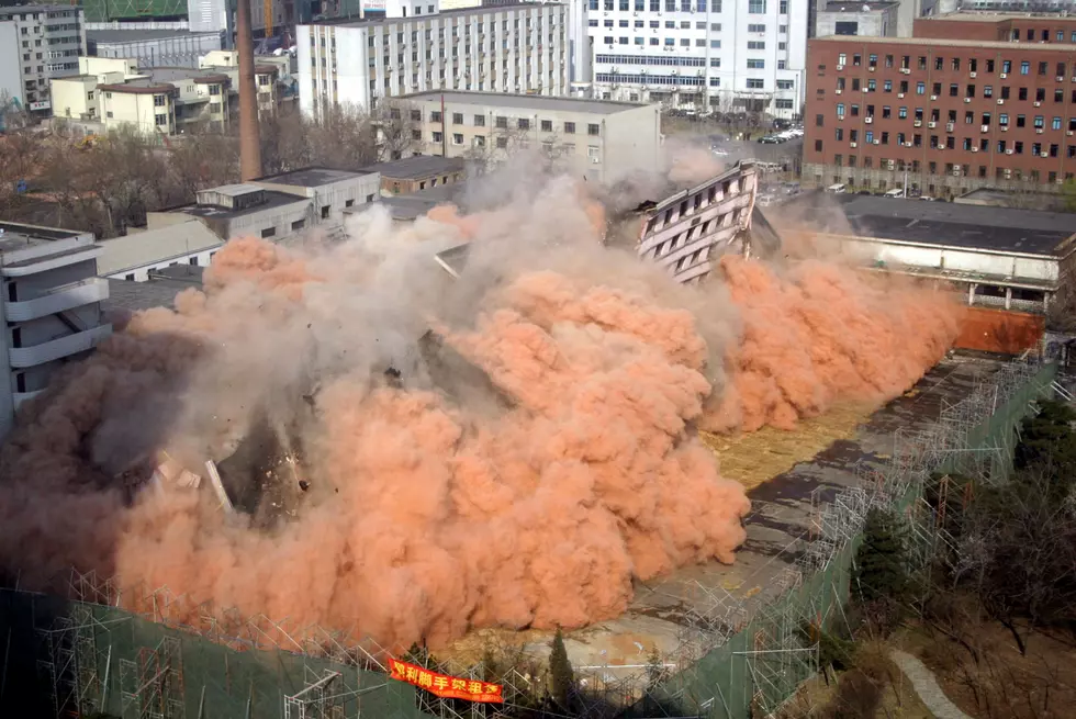 Drone Records Demolition of Historic Detroit Hotel [VIDEO]