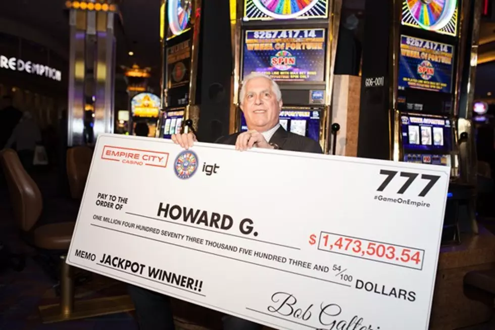 NY Man Wins Largest Jackpot At Empire City Casino