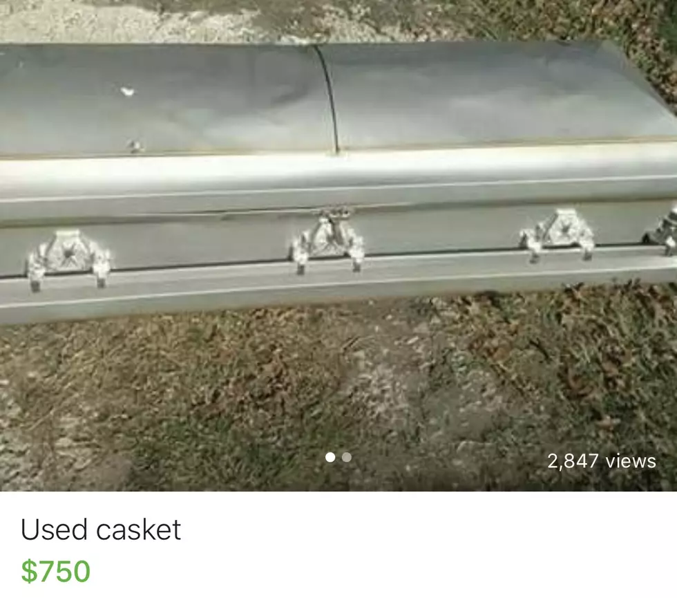 Someone Is Selling A Repossessed Casket on Facebook