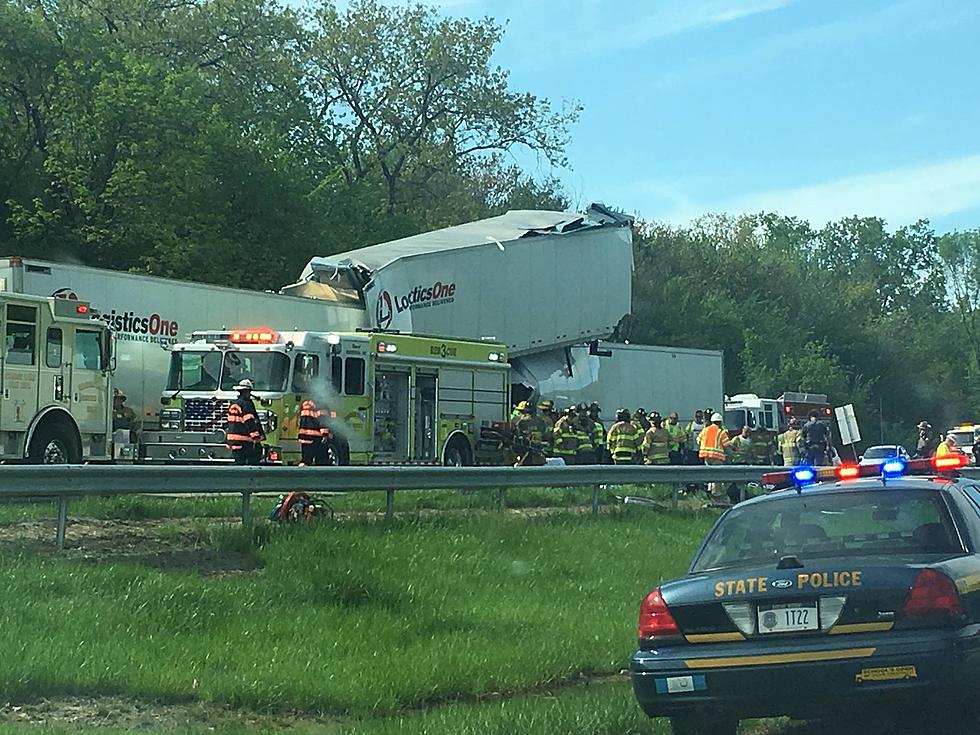 Dramatic Photos Show the Aftermath of NYS Thruway Accident