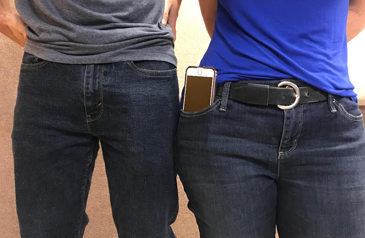 Why Can't Women's Pockets Fit a Cell Phone?