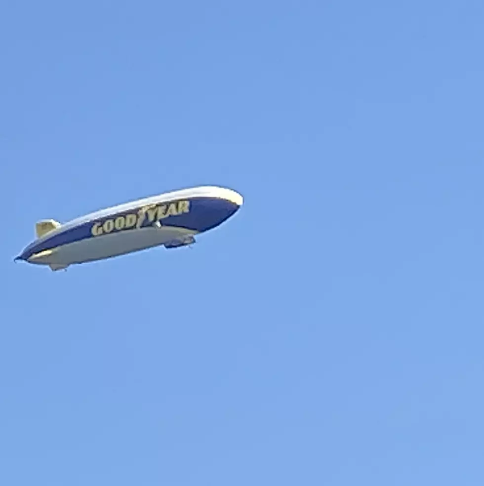 Who Saw The Goodyear Blimp Fly Over The Hudson Valley?