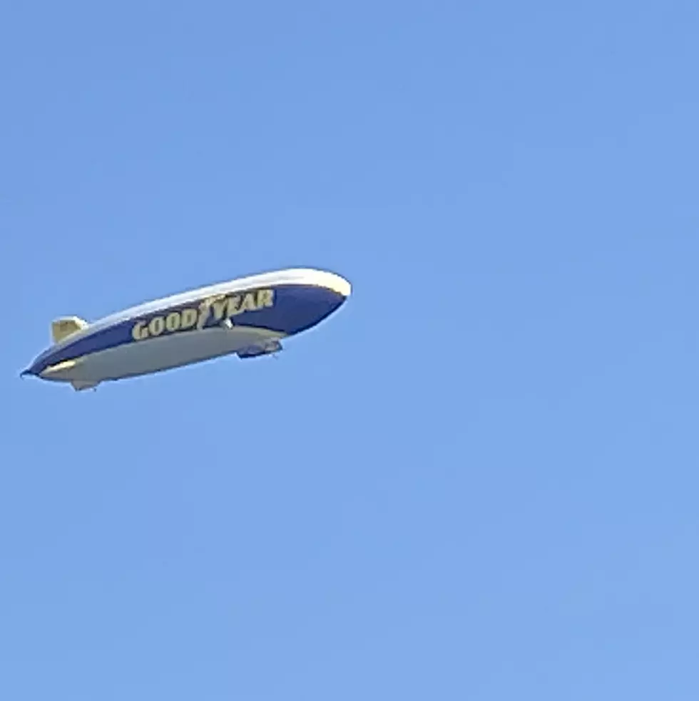 Who Saw the Goodyear Blimp Fly Over the Hudson Valley?