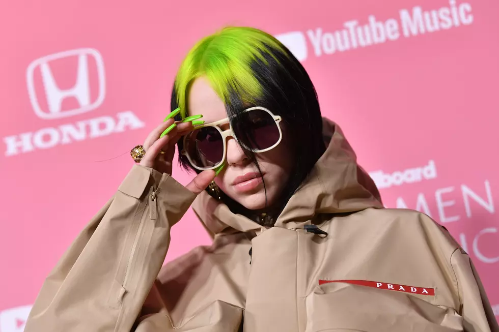 Billie Eilish Takes Number One Buzzcut (Again)