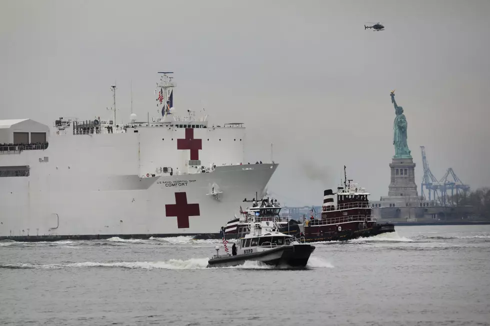 USNS Comfort Not Accepting COVID-19 Patients While Docked in NYC