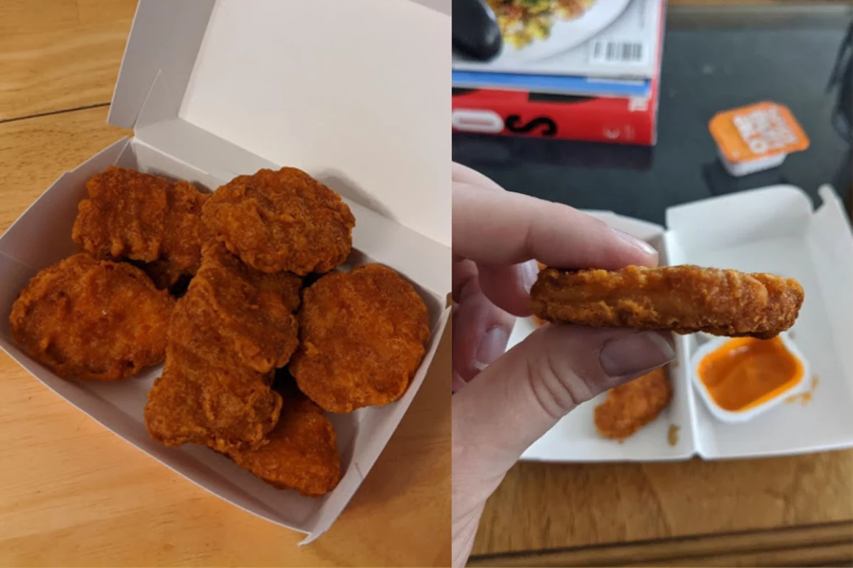 I Tried McDonald's New Spicy Nuggets