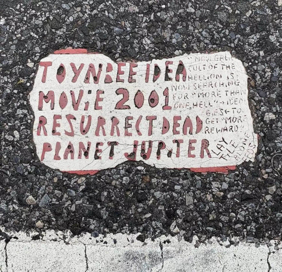Cryptic Toynbee Tiles Randomly Appear Throughout New York Streets