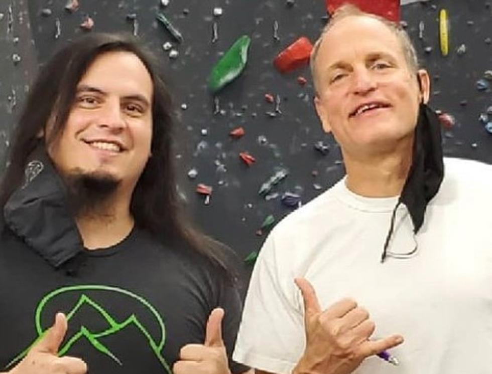 Woody Harrelson Rocks Out in Poughkeepsie Gym