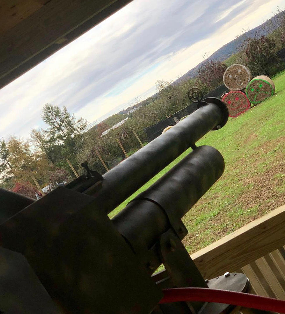 Local Orchard Has Awesome Apple Cannons