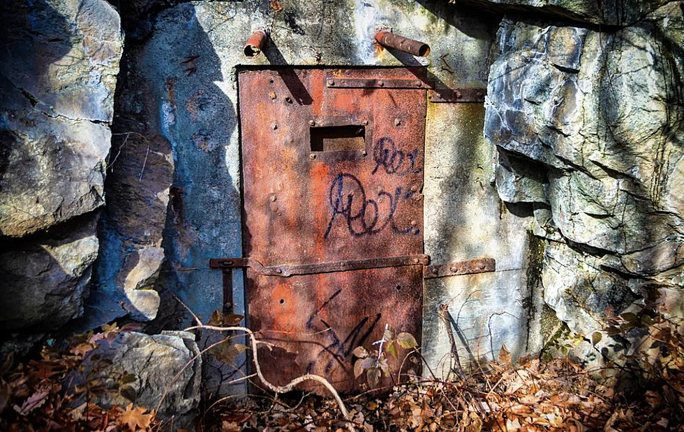 Mysterious Iron Door Hidden Along Cold Spring Mountain Trail