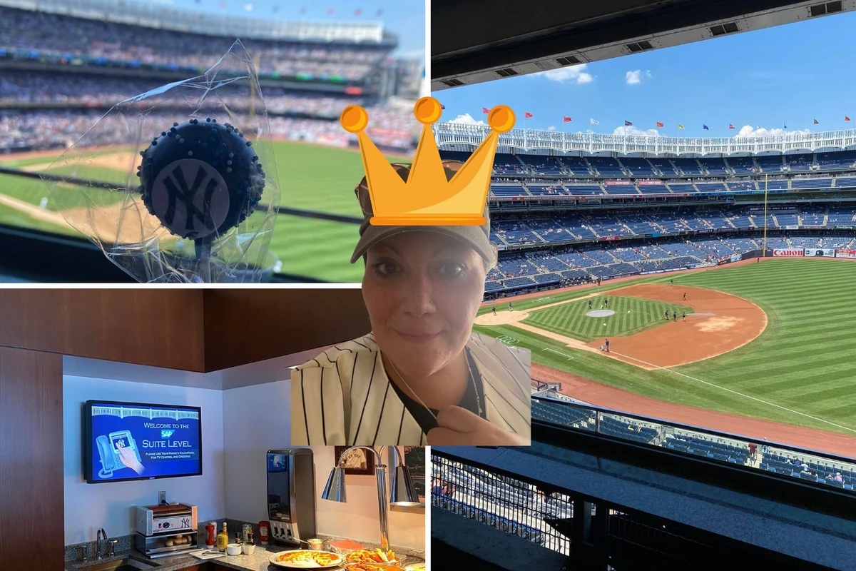 An Inside Look of a New York Yankees Game From a Suite