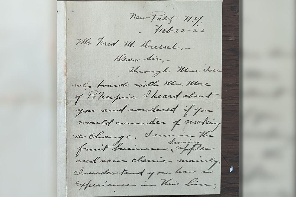 Rare and Historic 100-Year-Old Letter Found in the Hudson Valley