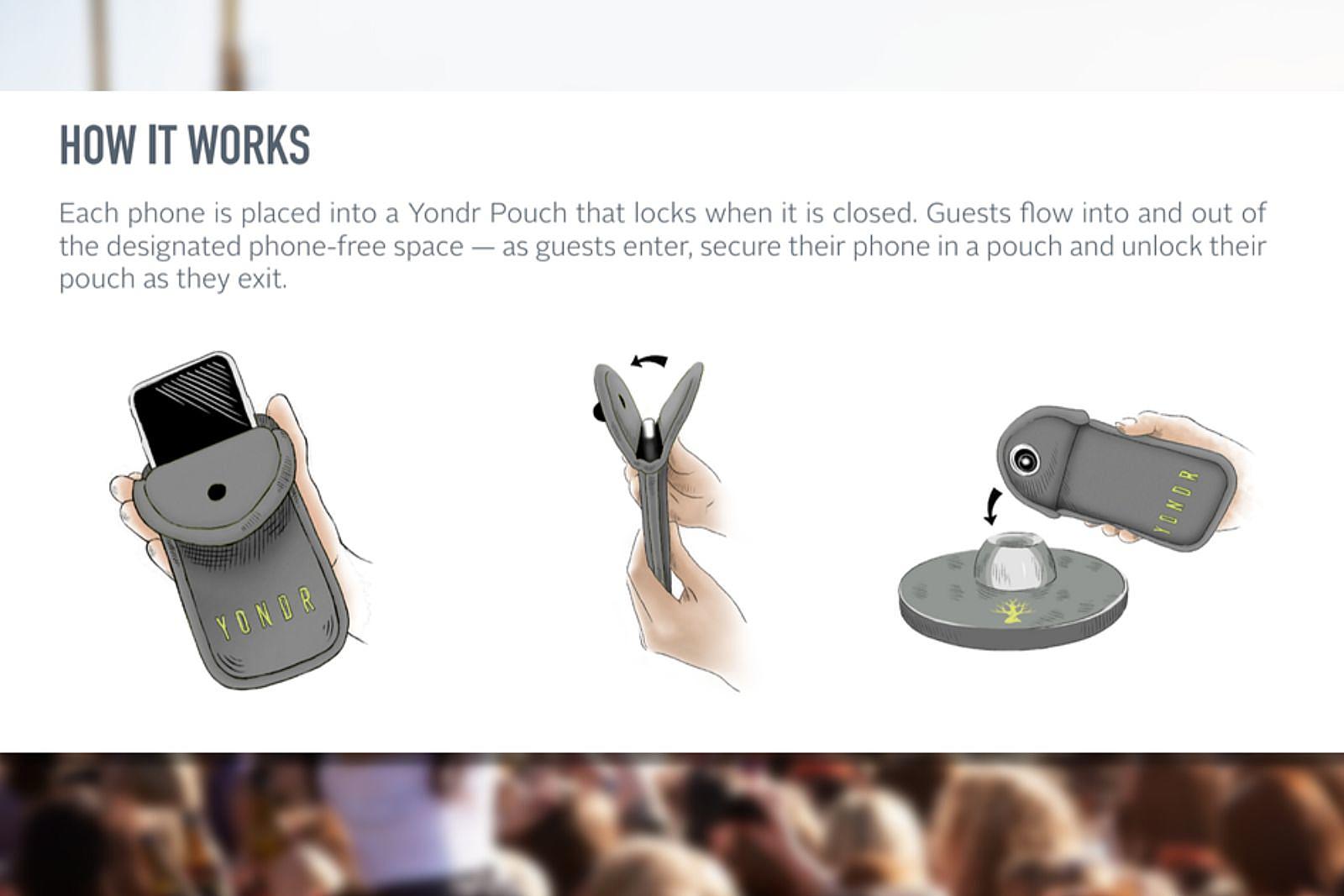Yondr's locking pouches make schools and shows phone-free spaces