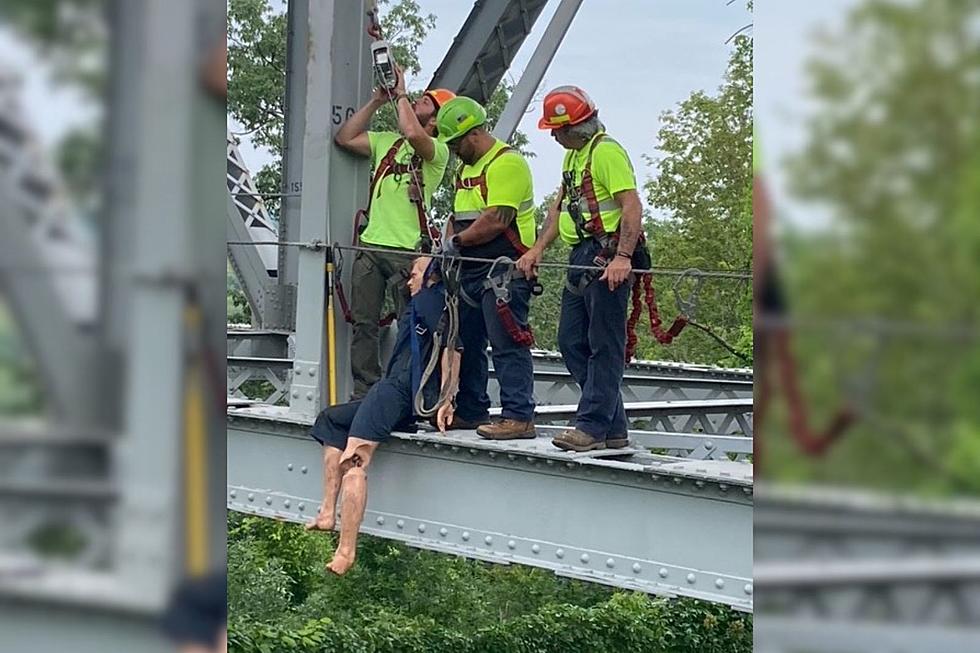 Don't Panic: The Reason 'Man' Was Hanging From HV Bridge