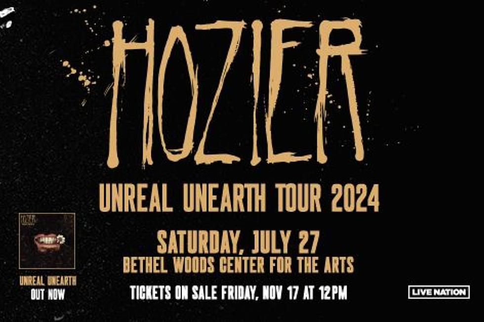 Win a Pair of Tickets to See Hozier at Bethel Woods on 7/27/2024