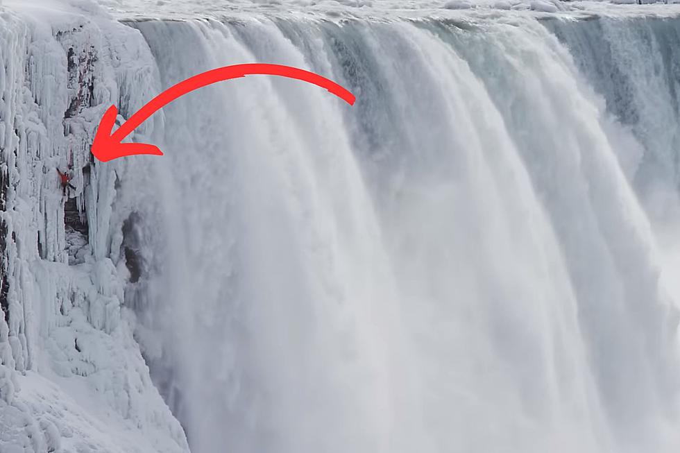 Epic: Remember When This Guy Climbed Niagara Falls?