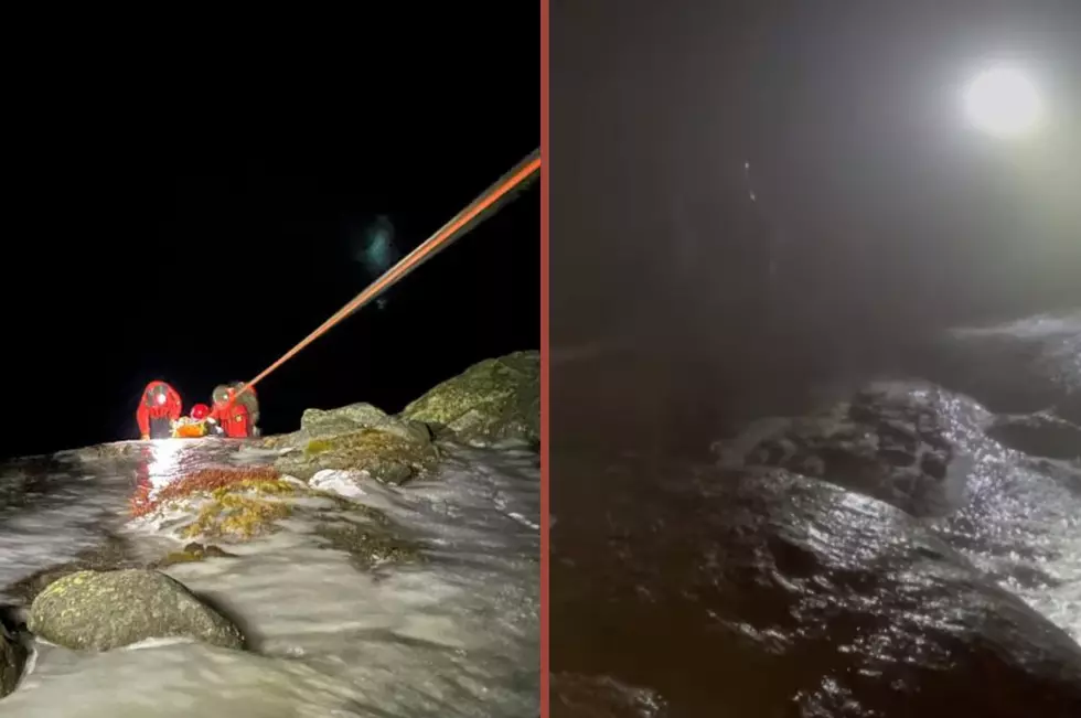 New York forest rangers in the Adirondacks staged a daring overnight rescue of a stranded hiker