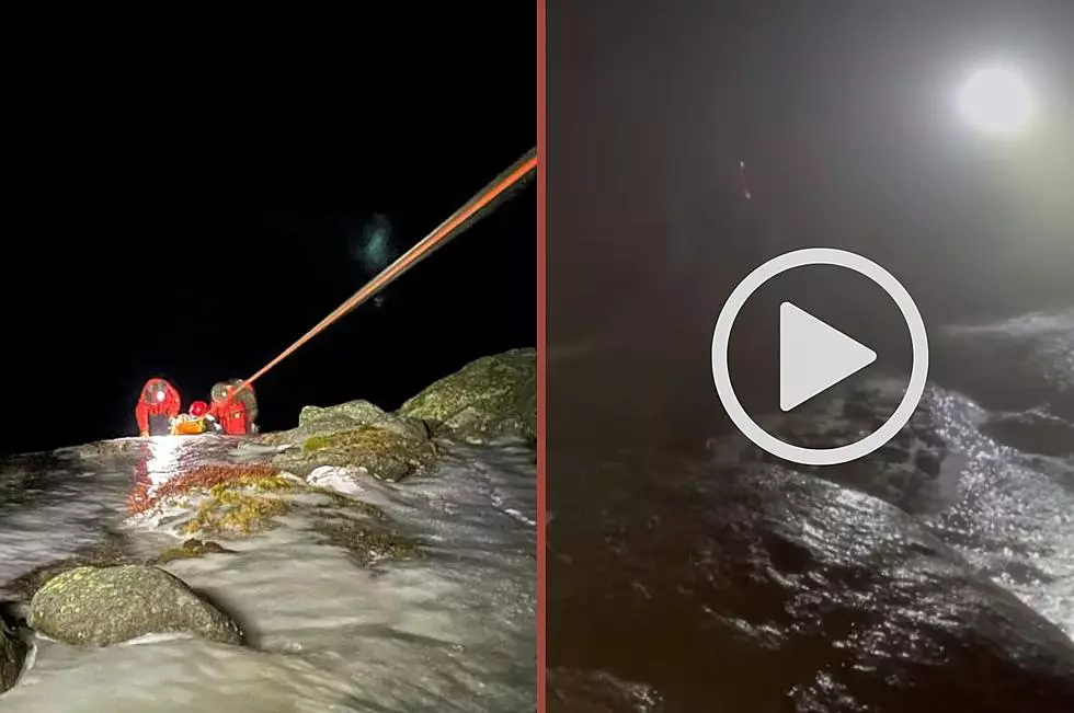 VIDEO: Daring Overnight Rescue of Stranded Hiker in New York