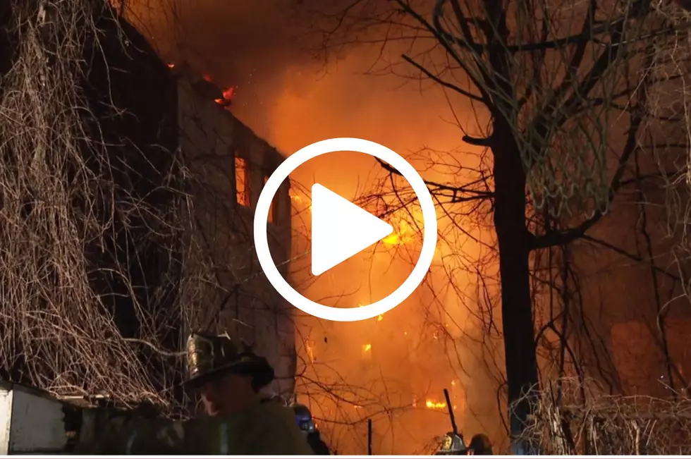 Video: Enormous Fire Rips Through Newburgh on Easter