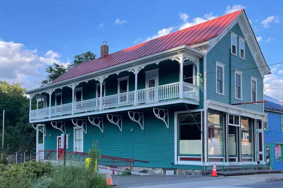 Photo of the exterior of the former Rosendale Café in Rosendale, NY