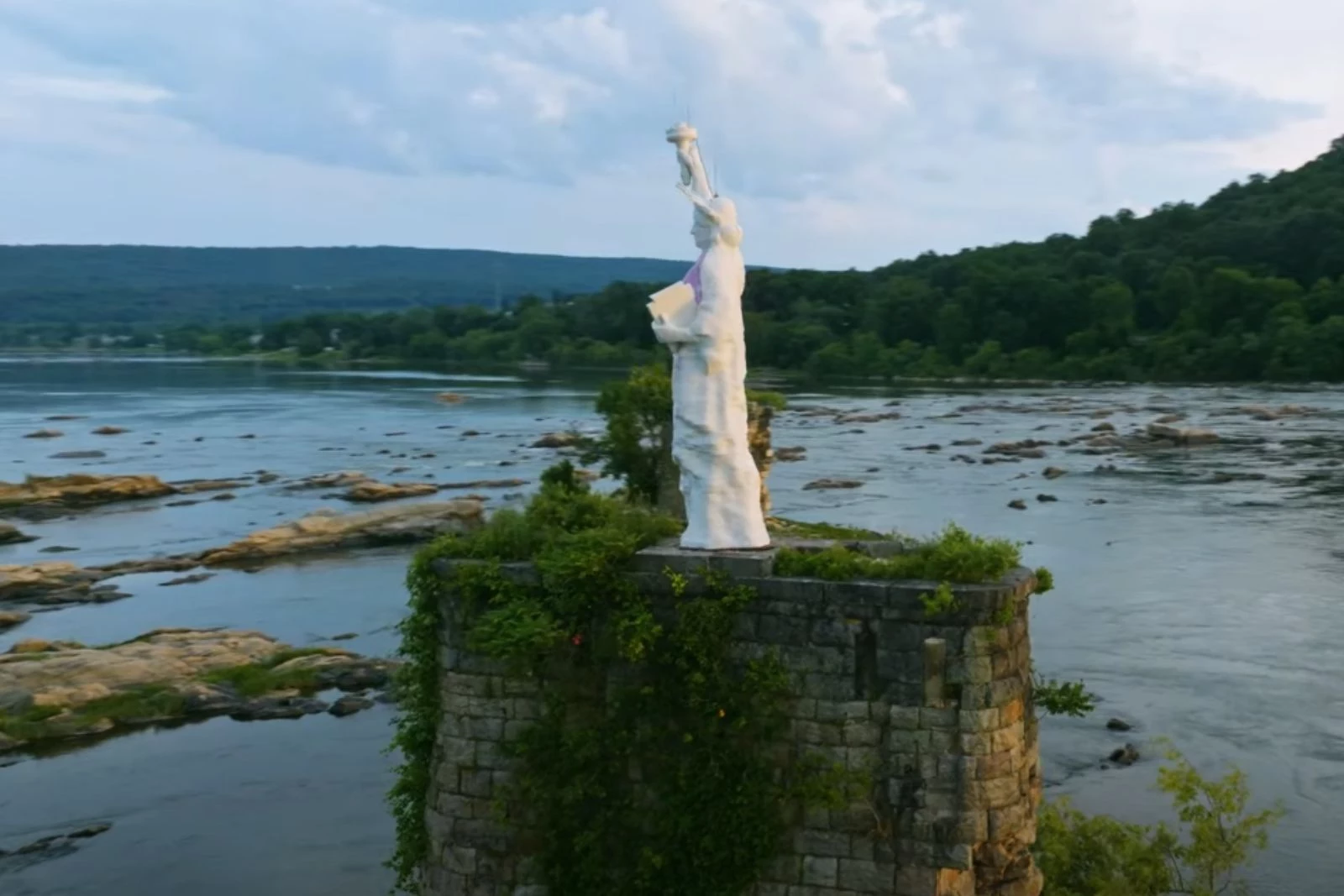 Did You Know? There's a Mini Statue of Liberty Hidden outside New