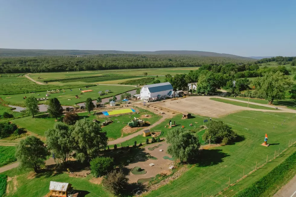 An aerial view of Kelders Farm in Kerhonkson, NY