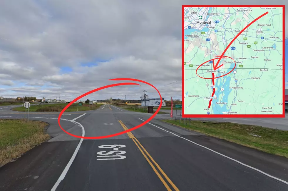 Route 9 in Champlain, NY
