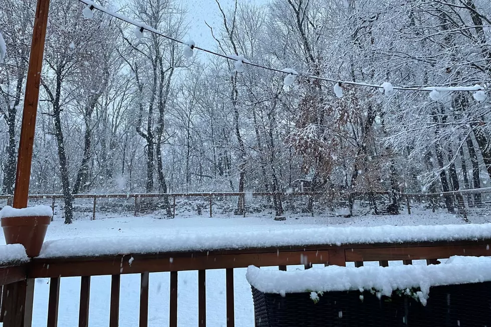 Snow accumulation in Newburgh, NY