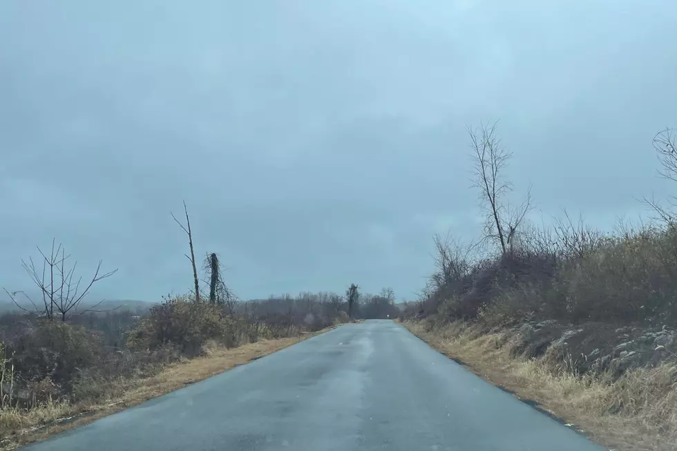 Just miles north of Newburgh, NY, there was no snow to be found (TSM Poughkeepsie)