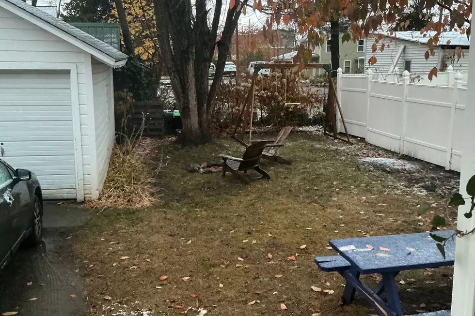 Just across the river, little-to-no snow fell in Beacon, NY (E. Primoff)