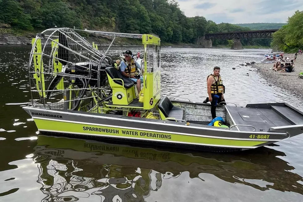 Airboats like this one from Sparrowbush Water Operations, can come in handy for specific operations (Lumberland Fire-Dept Glen Spey via Facebook)