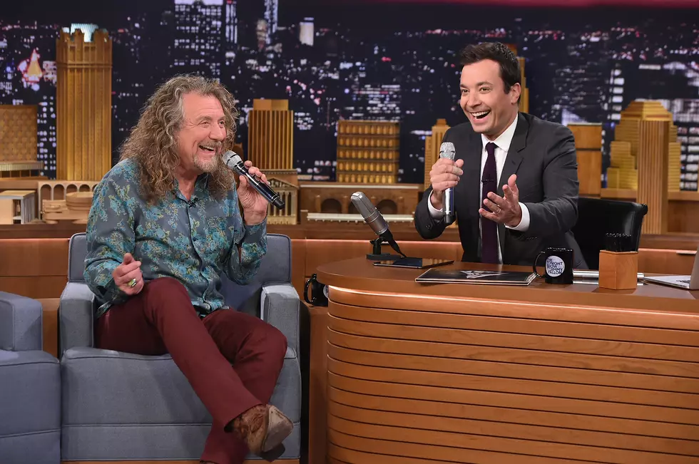 Robert Plant Sings Doo-Wop On The Tonight Show!