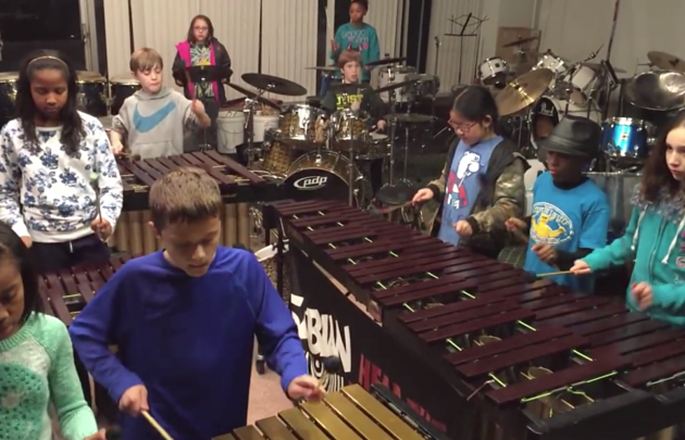 Awesome: Kids Perform Zeppelin&#8217;s &#8216;Kashmir&#8217; on Xylophones