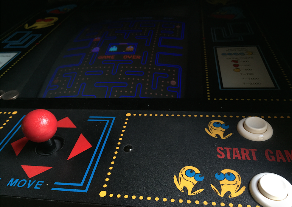 A Peek Inside Boris’ Home Arcade on Pac-Man’s 35th Birthday