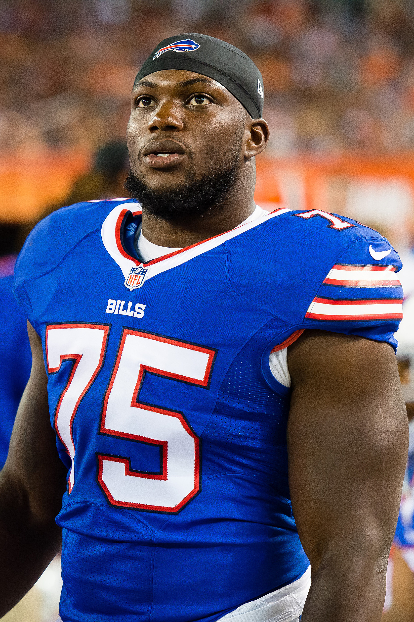 Josh Allen teased fans with a red Bills helmet at Highmark Stadium