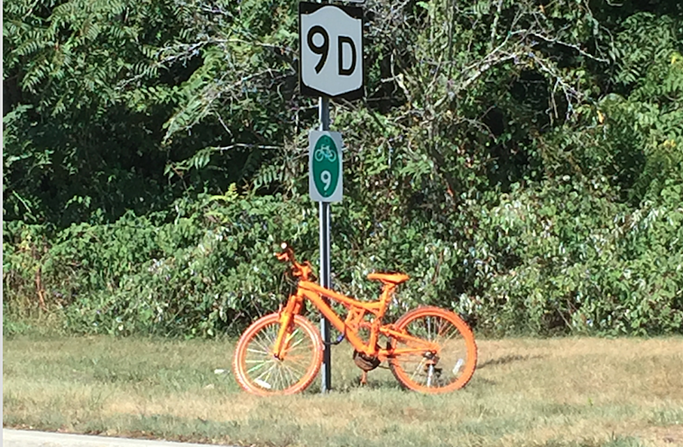 Solved: Mysterious Orange Bikes Around the Hudson Valley