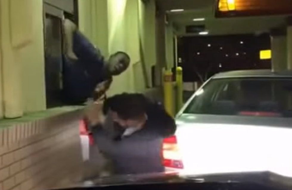 McDonald’s Drive-Thru Fight Caught on Camera [VIDEO]
