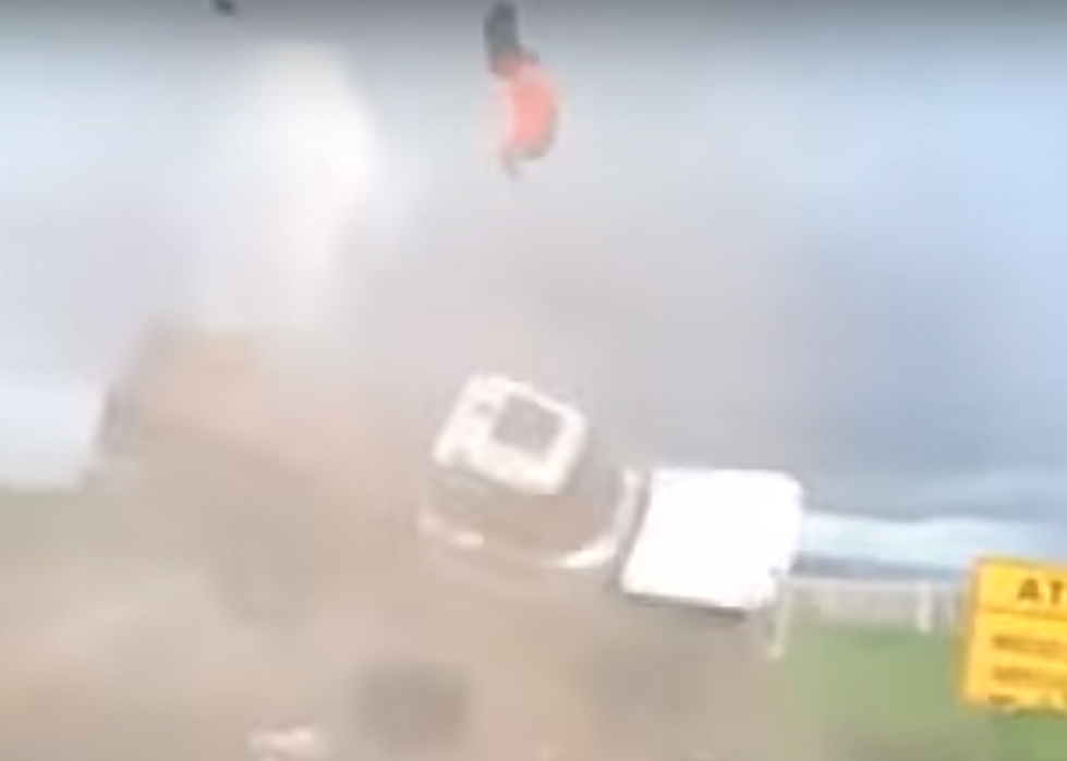 Man Ejected From Truck During Crash [VIDEO]