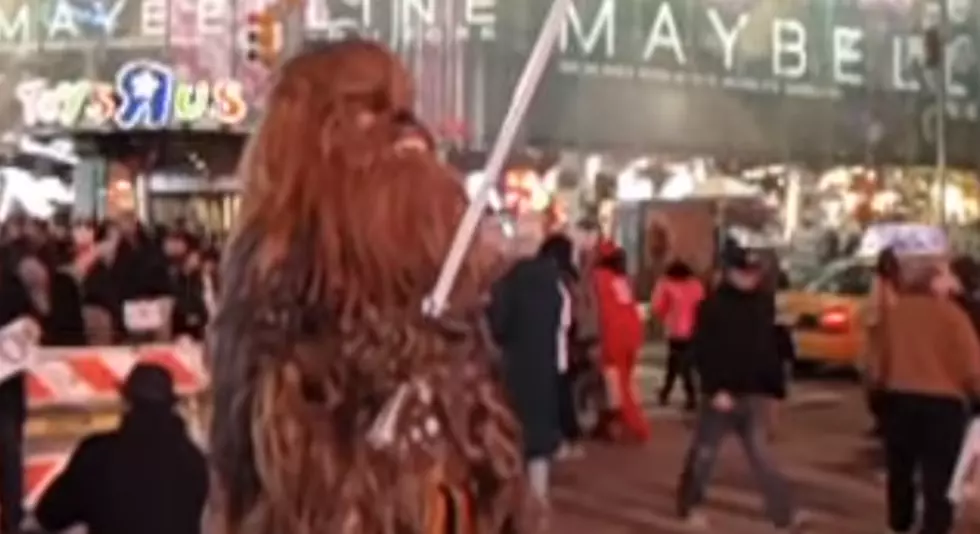 Times Square Chewbacca and Stormtrooper Arrested