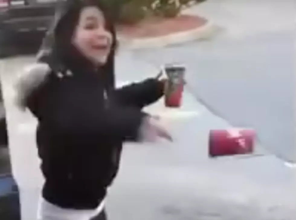Woman Throws Coffee After Being Confronted About Parking in a Handicap Spot [NSFW VIDEO]