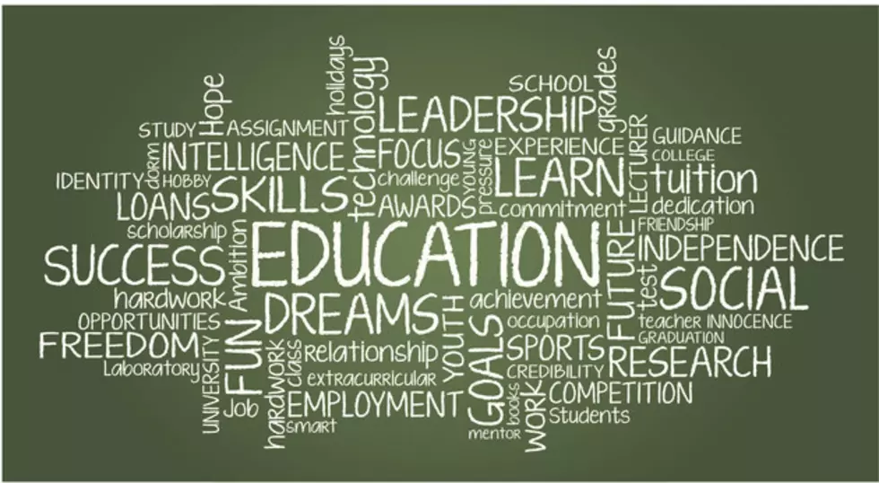 Education related tag cloud illustration