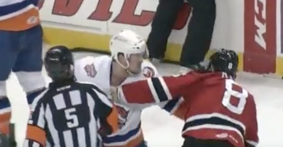 Wild Night of Hockey Fights in Albany [VIDEO]