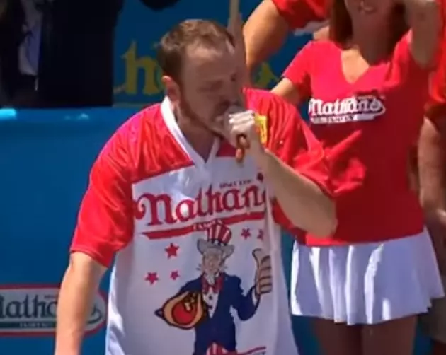 Man Eats Record Breaking 70 Hot Dogs at Nathan&#8217;s Famous Contest